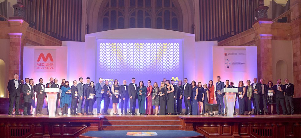 Medilink Midlands Business Awards winners 2023.jpg